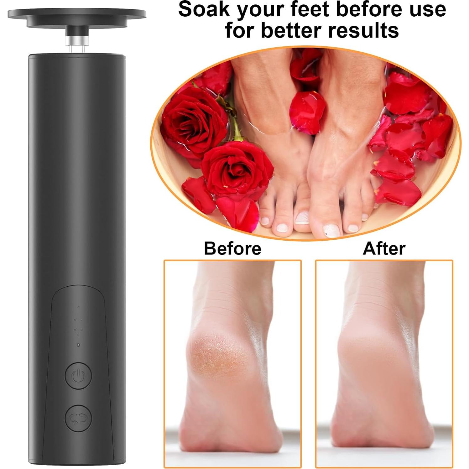 Lima Eléctrica para Pies ele ELEOPTION HX-12 6 Velocidades