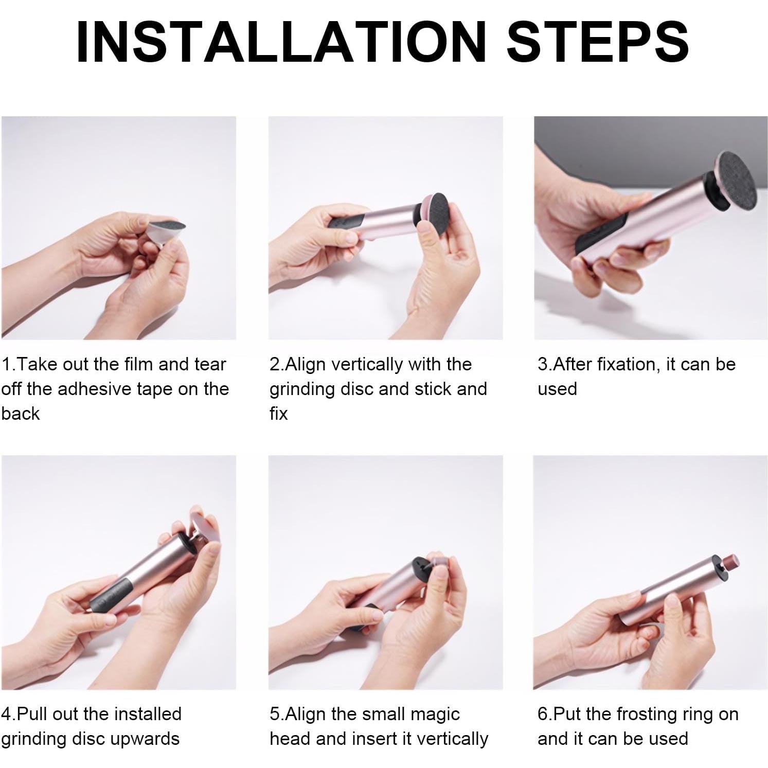 Lima Eléctrica para Pies ele ELEOPTION HX-12 6 Velocidades