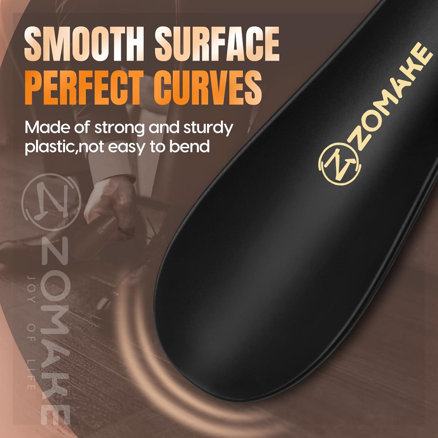 Cuerno de Zapato ZOMAKE 19.05 cm Plástico para Niños y Adultos