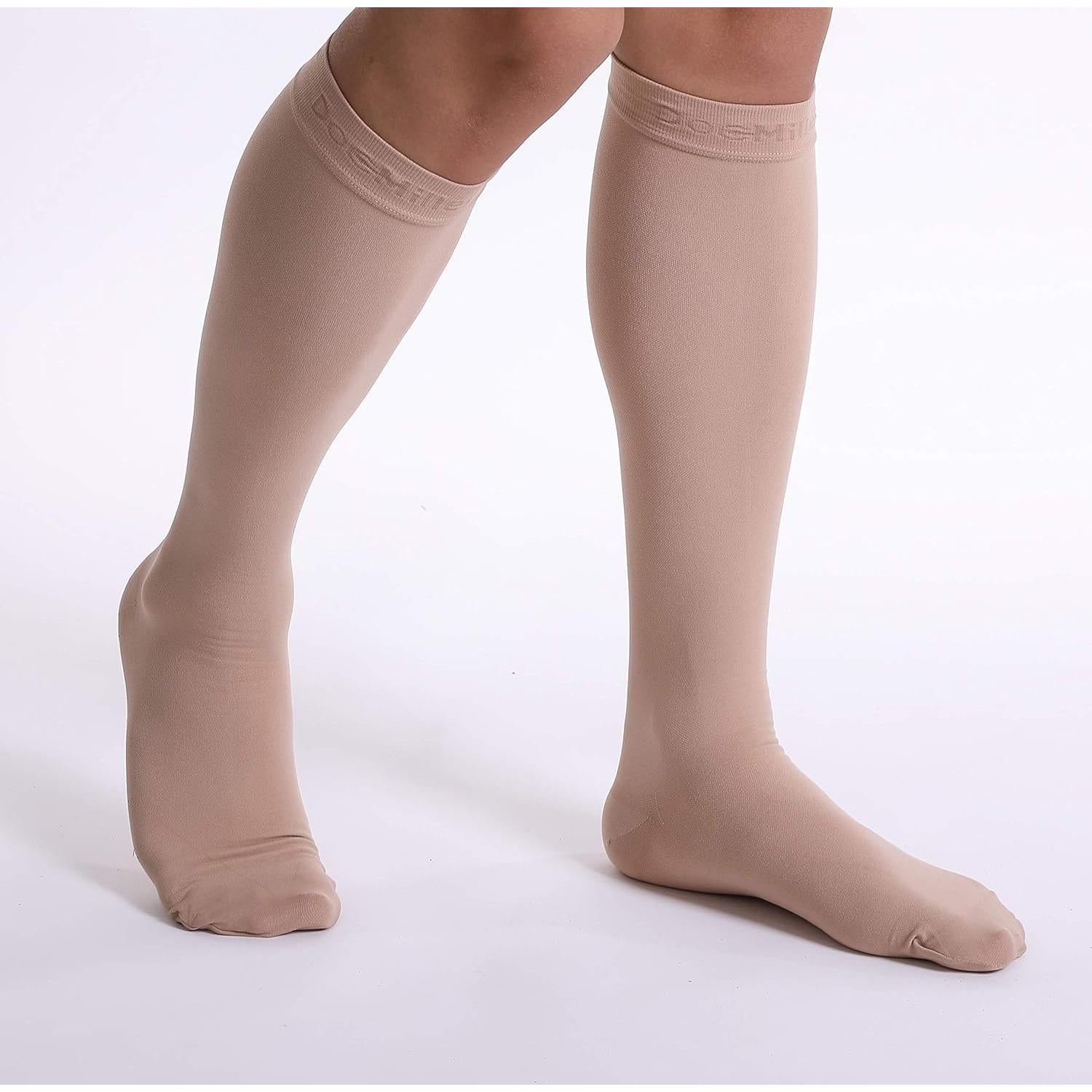 Calcetines de Compresión Doc Miller 15-20 mmHg para Hombres y Mujeres