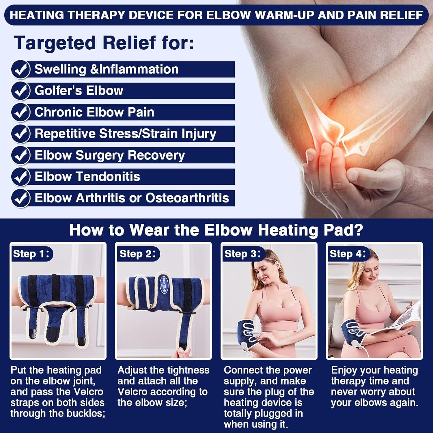 Almohadilla Térmica Eléctrica JOBYNA para Codo 30-70°C