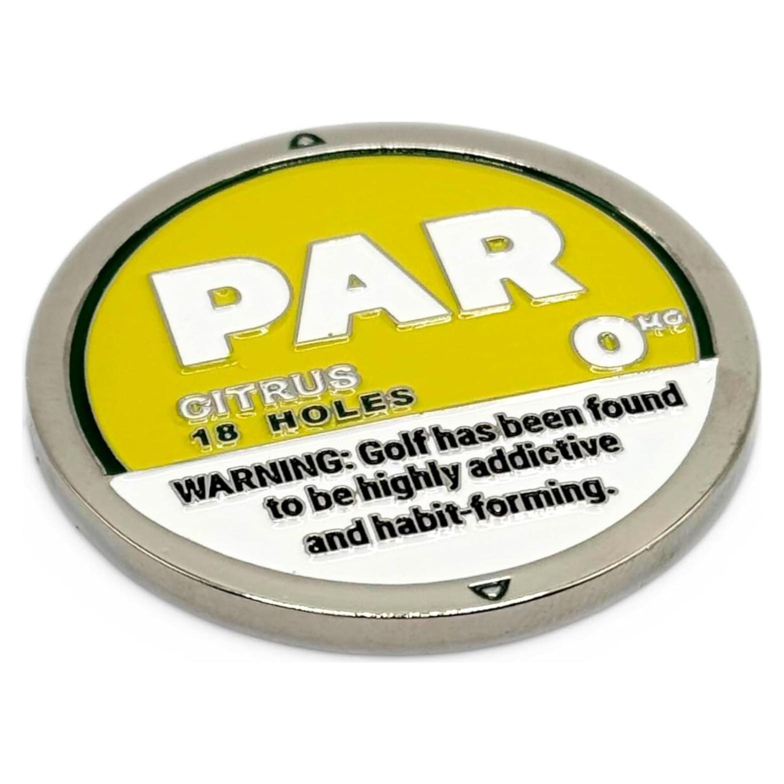 Marcador de Pelotas de Golf ChillCans PAR - Metal Magnético