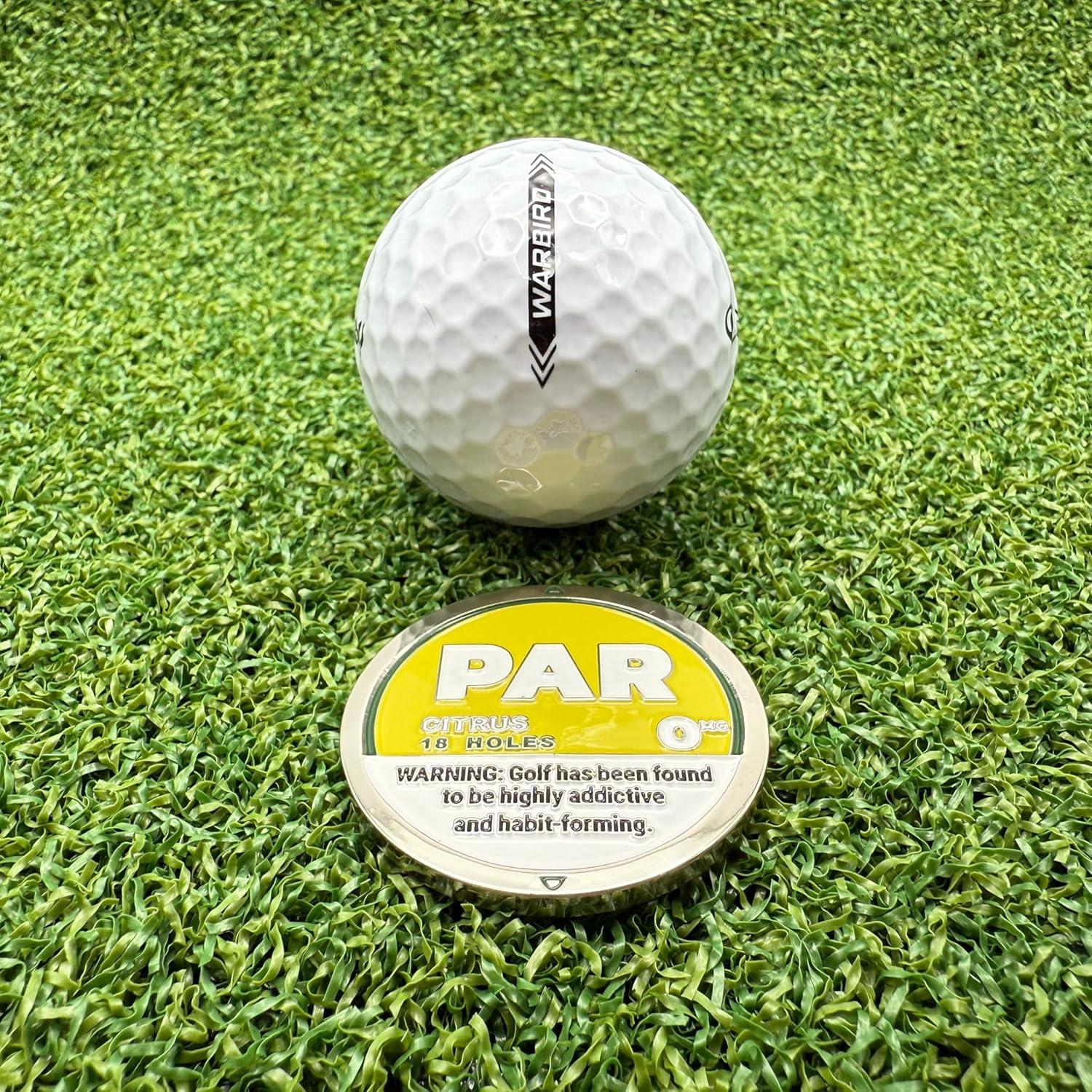 Marcador de Pelotas de Golf ChillCans PAR - Metal Magnético