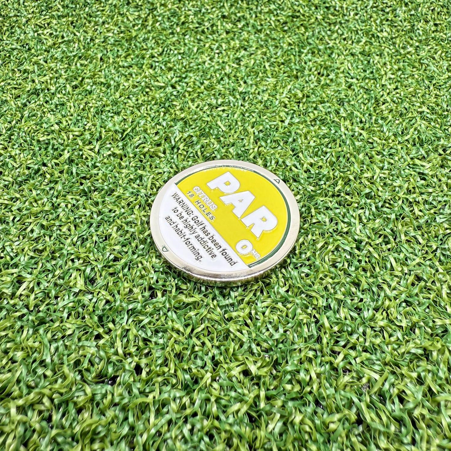 Marcador de Pelotas de Golf ChillCans PAR - Metal Magnético