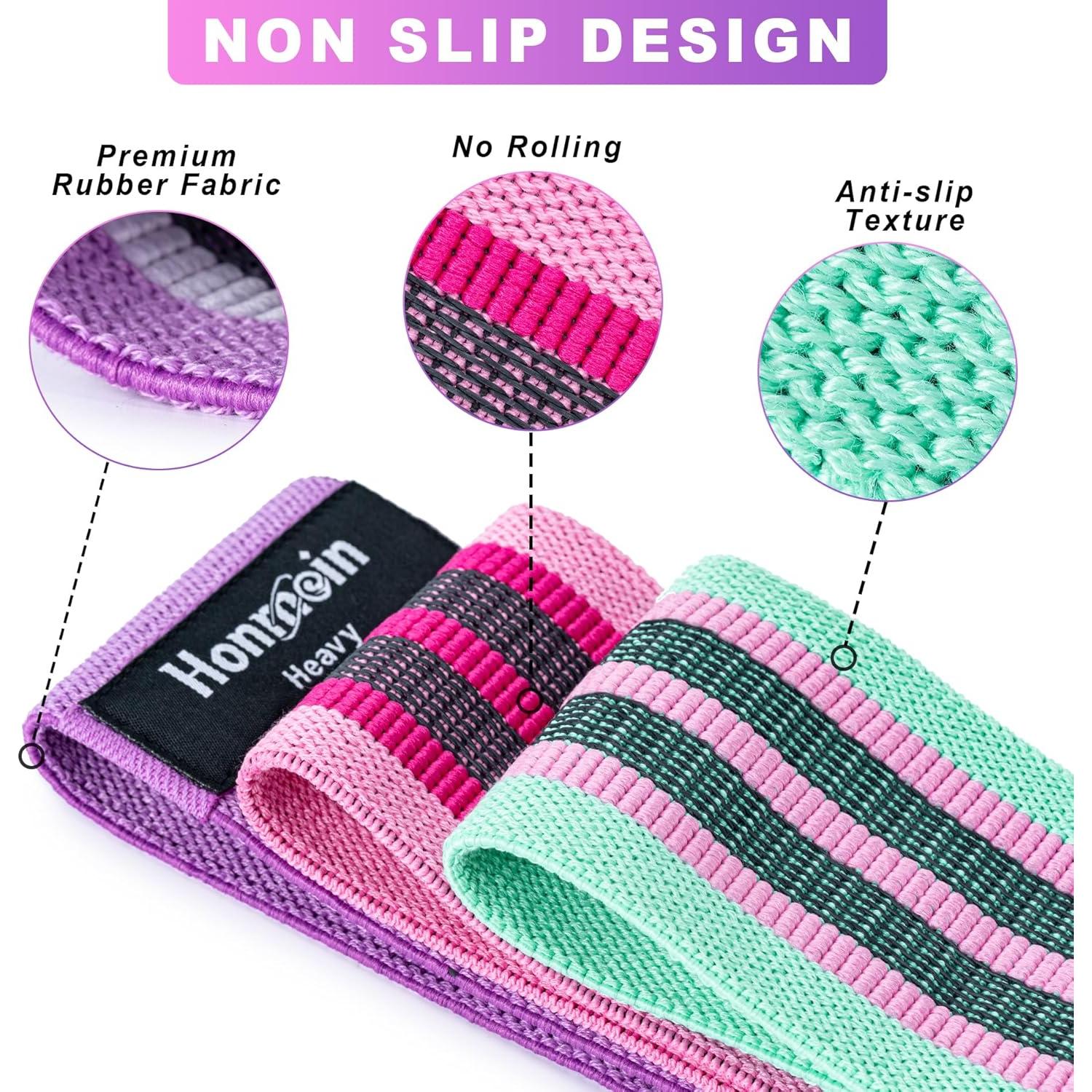 Bandas de Resistencia Honmein - 3 Niveles para Fitness