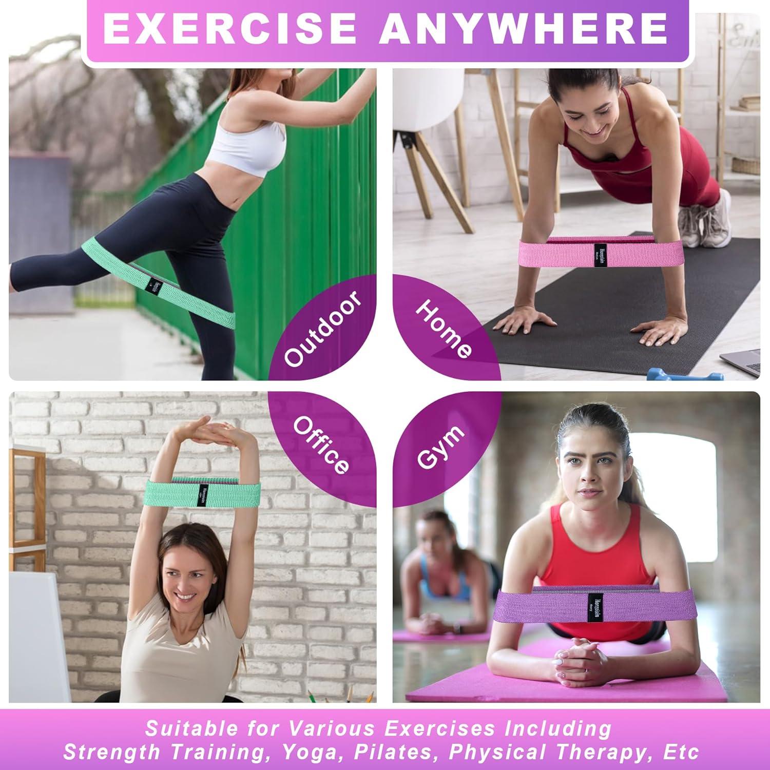 Bandas de Resistencia Honmein - 3 Niveles para Fitness