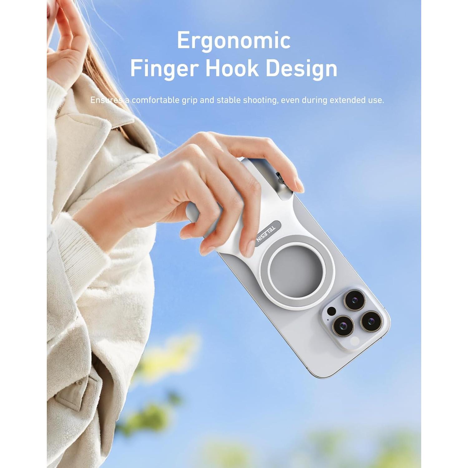 Agarre de Cámara Magnético TELESIN Fun Shot para Teléfono