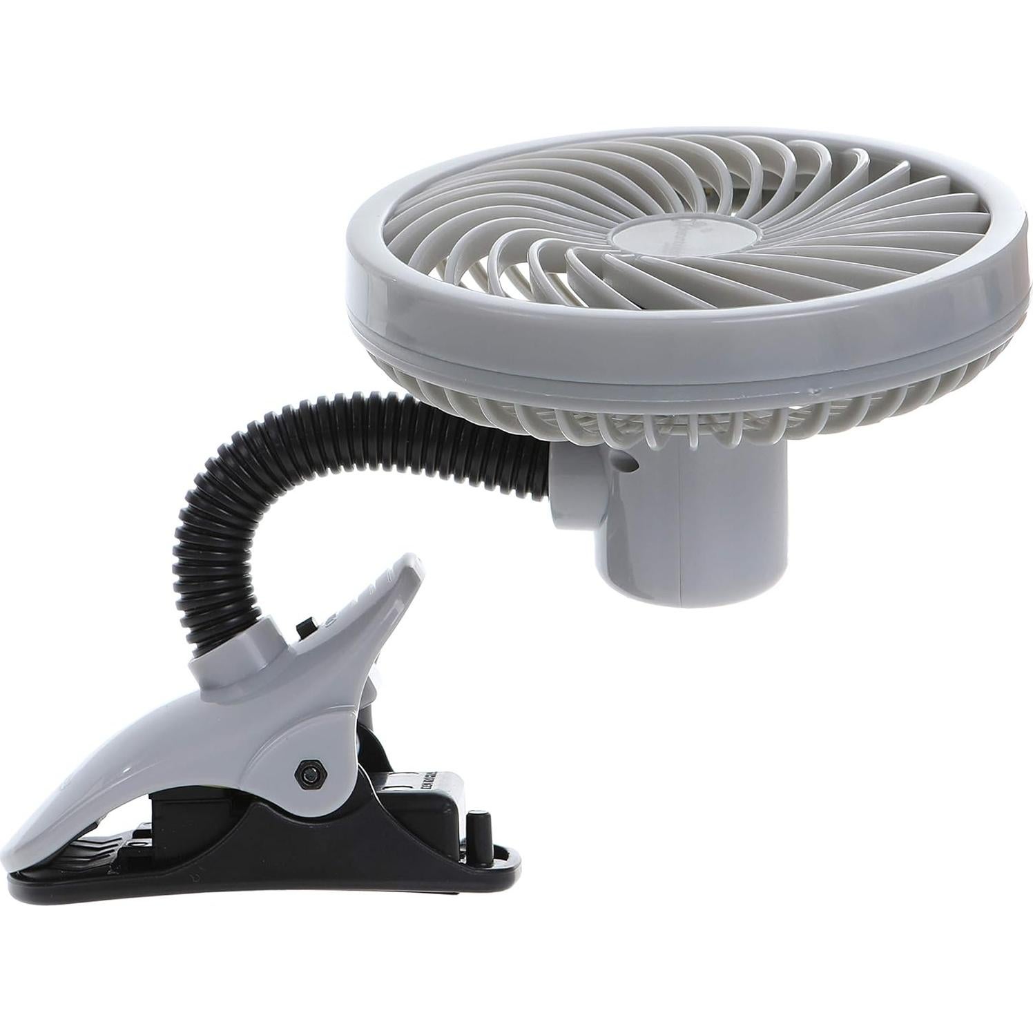 Dreambaby Caged Deluxe EZY-Fit Clip On Fan (Black)