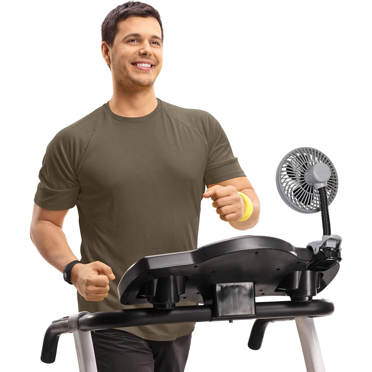 Dreambaby Caged Deluxe EZY-Fit Clip On Fan (Black)