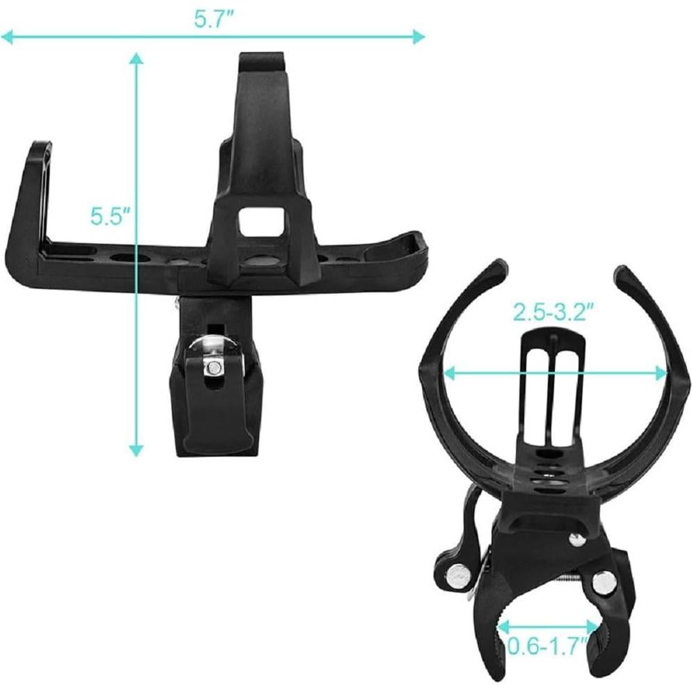 Soporte para Taza Universal Felixstory - Rotación 360° - Negro