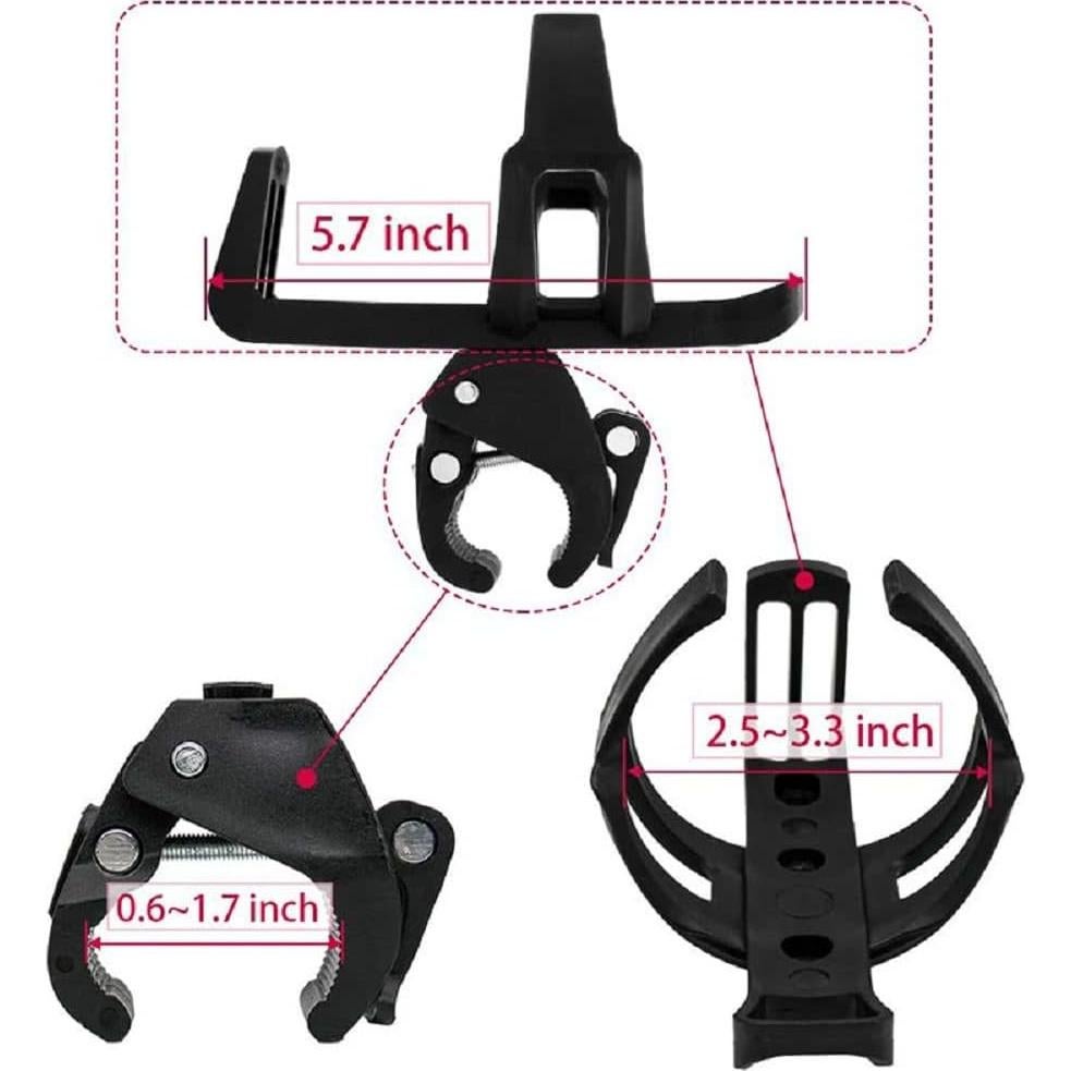 Soporte para Taza Universal Felixstory - Rotación 360° - Negro