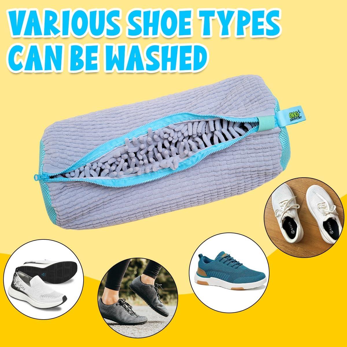 Bolsa de Lavado de Zapatos Ohhmycart - Malla Protectora 42x19cm