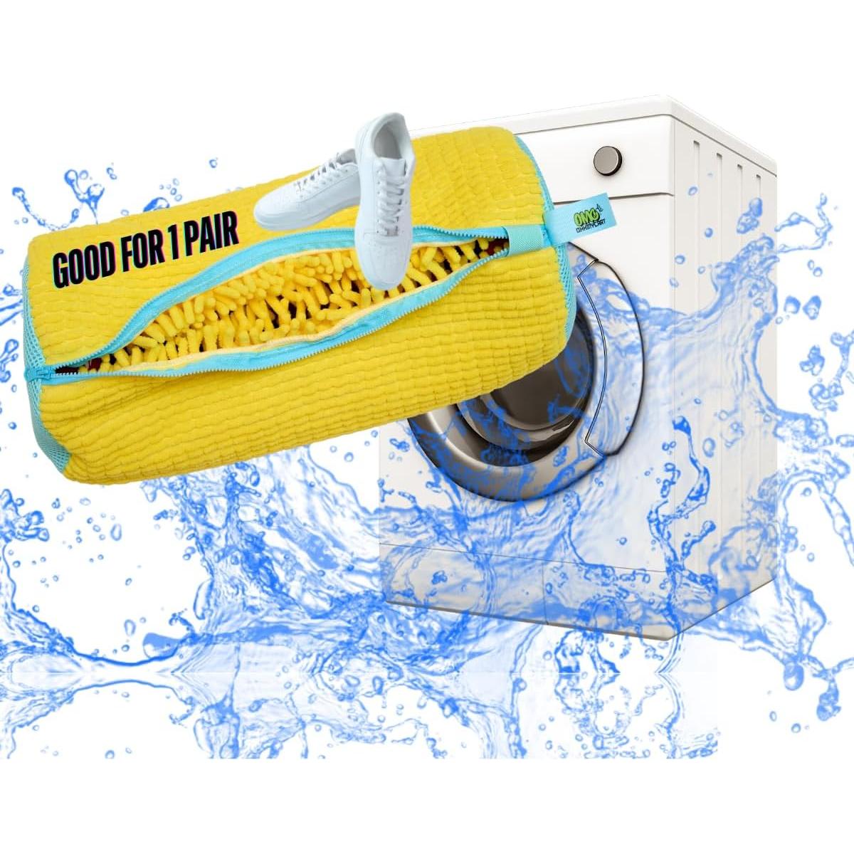 Bolsa de Lavado de Zapatos Ohhmycart - Malla Protectora 42x19cm