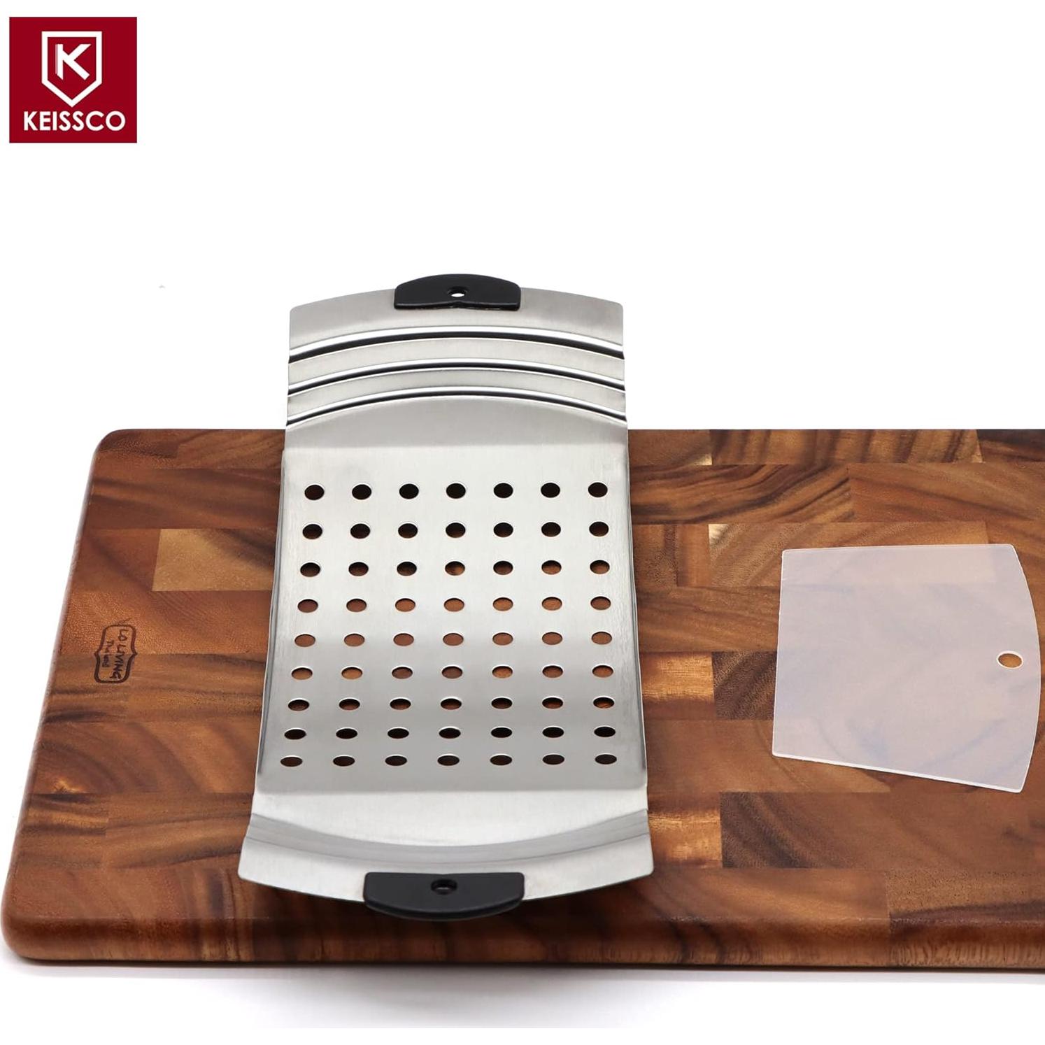 Fabricante de Spaetzle KEISSCO Acero Inoxidable 33.99x12.7cm