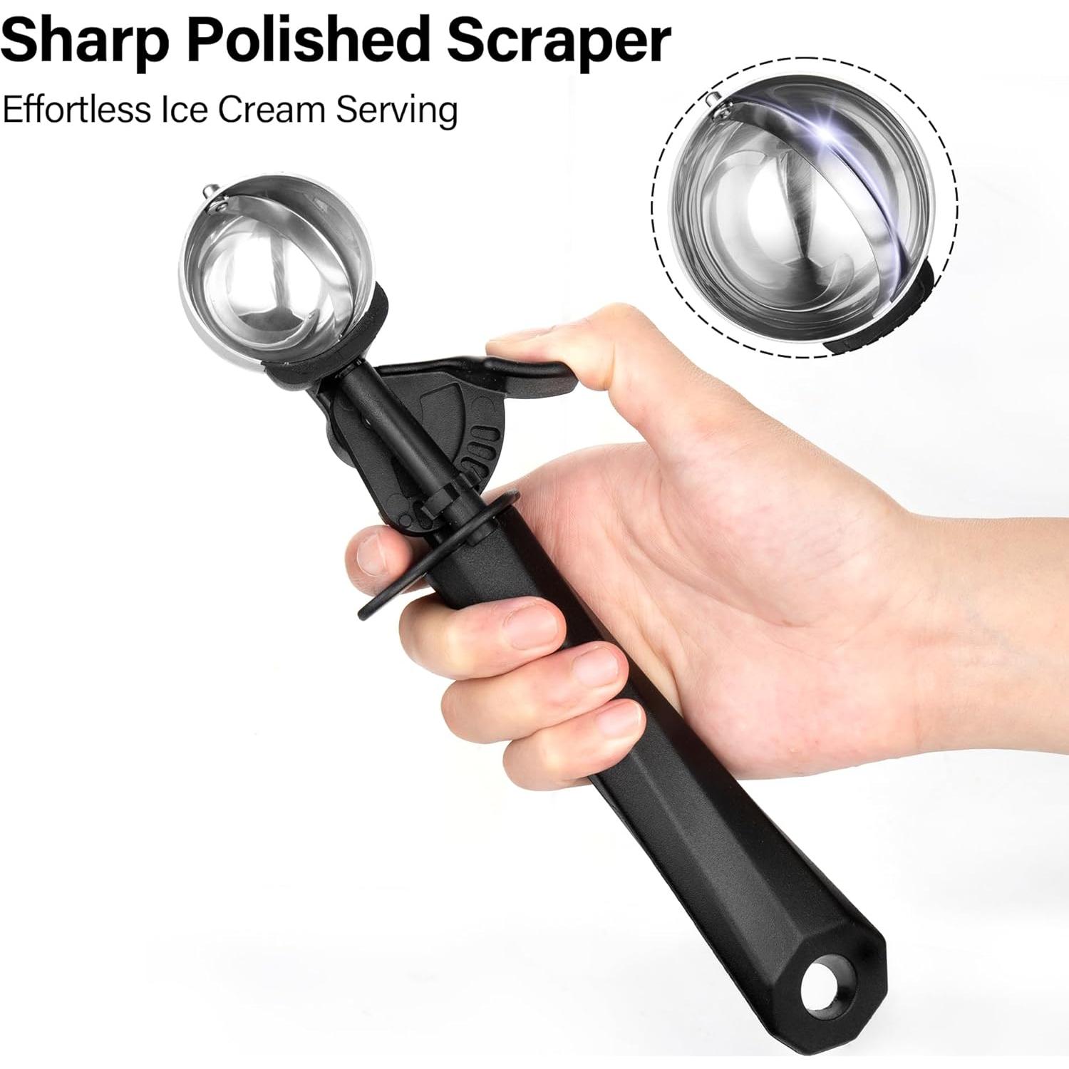 Cucharón de Helado Mediano TJ POP 20ml Acero Inoxidable