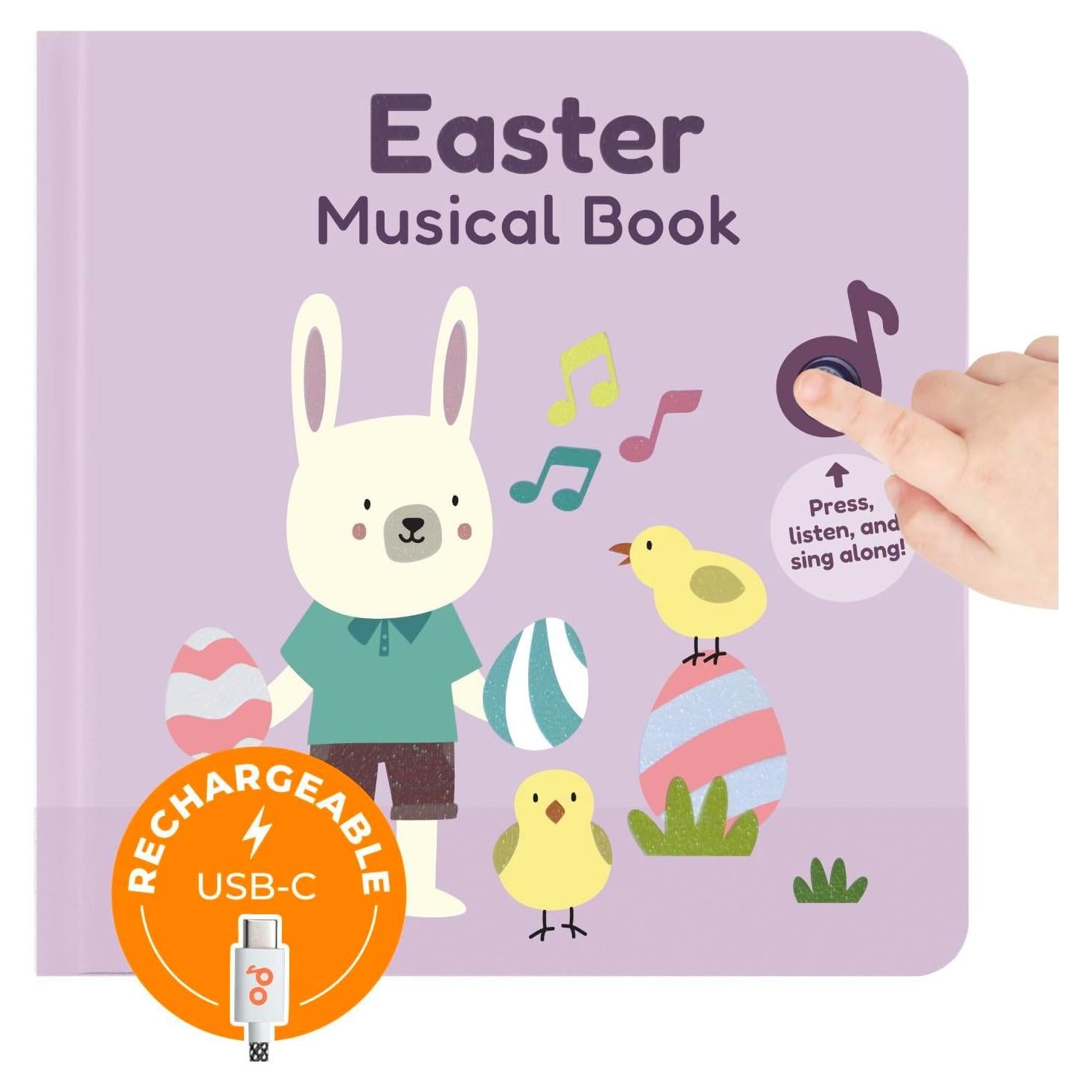 Libro Musical Interactivo de Pascua Libros de Cali 0-3 Años