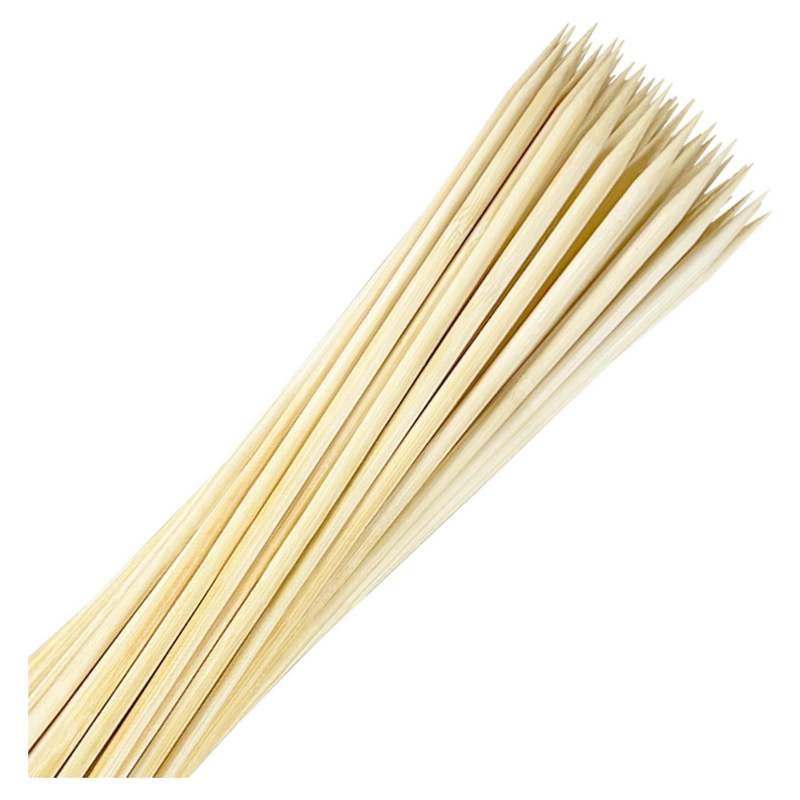 Palitos de S'mores de Bambú CrazyTerra 50 Pcs 40.64 cm