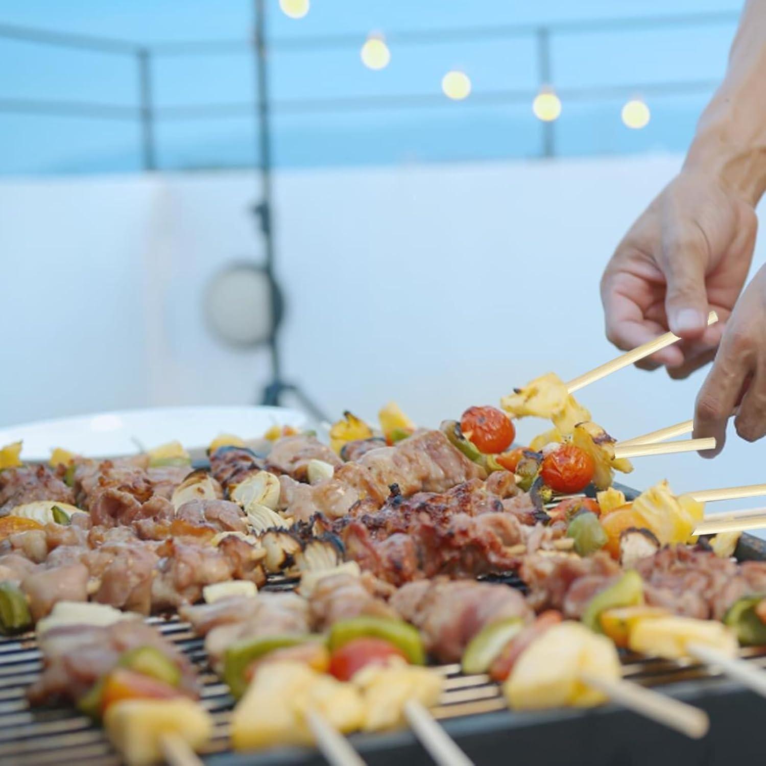 Palitos de S'mores de Bambú CrazyTerra 50 Pcs 40.64 cm