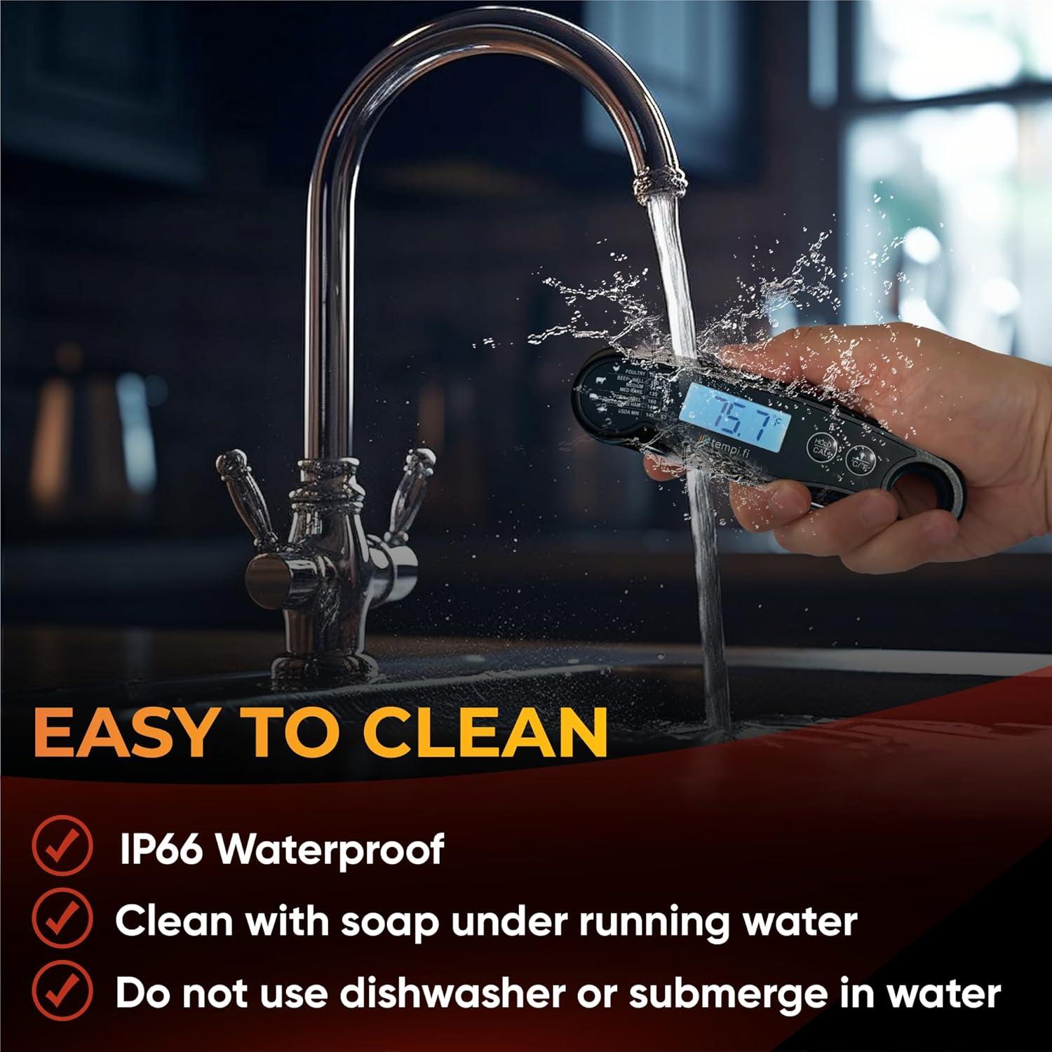 Termómetro Digital de Cocina Tempi.fi M3 - Resistente al Agua