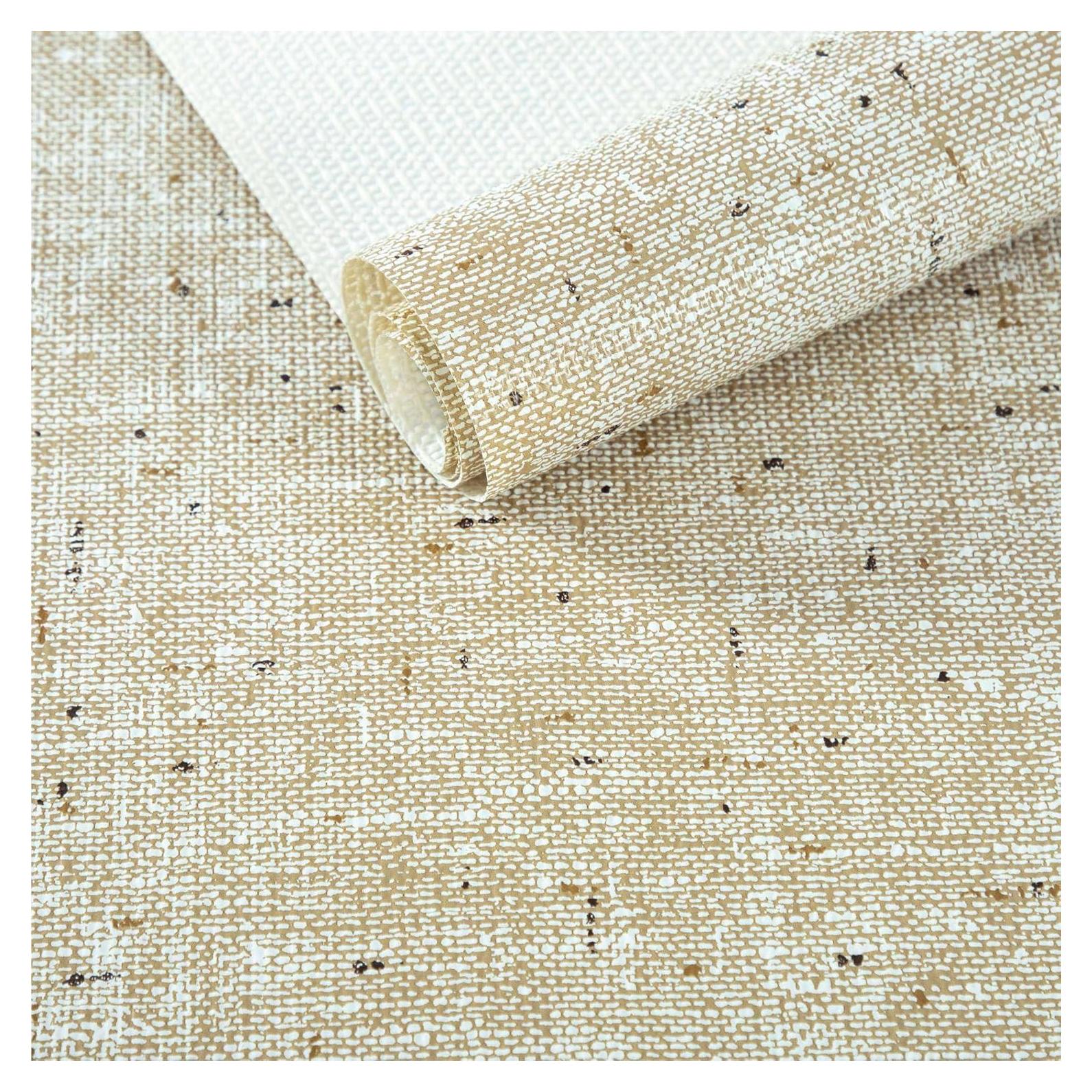 Forro de estantería no adhesivo DwellAid 30.48x152.4 cm beige