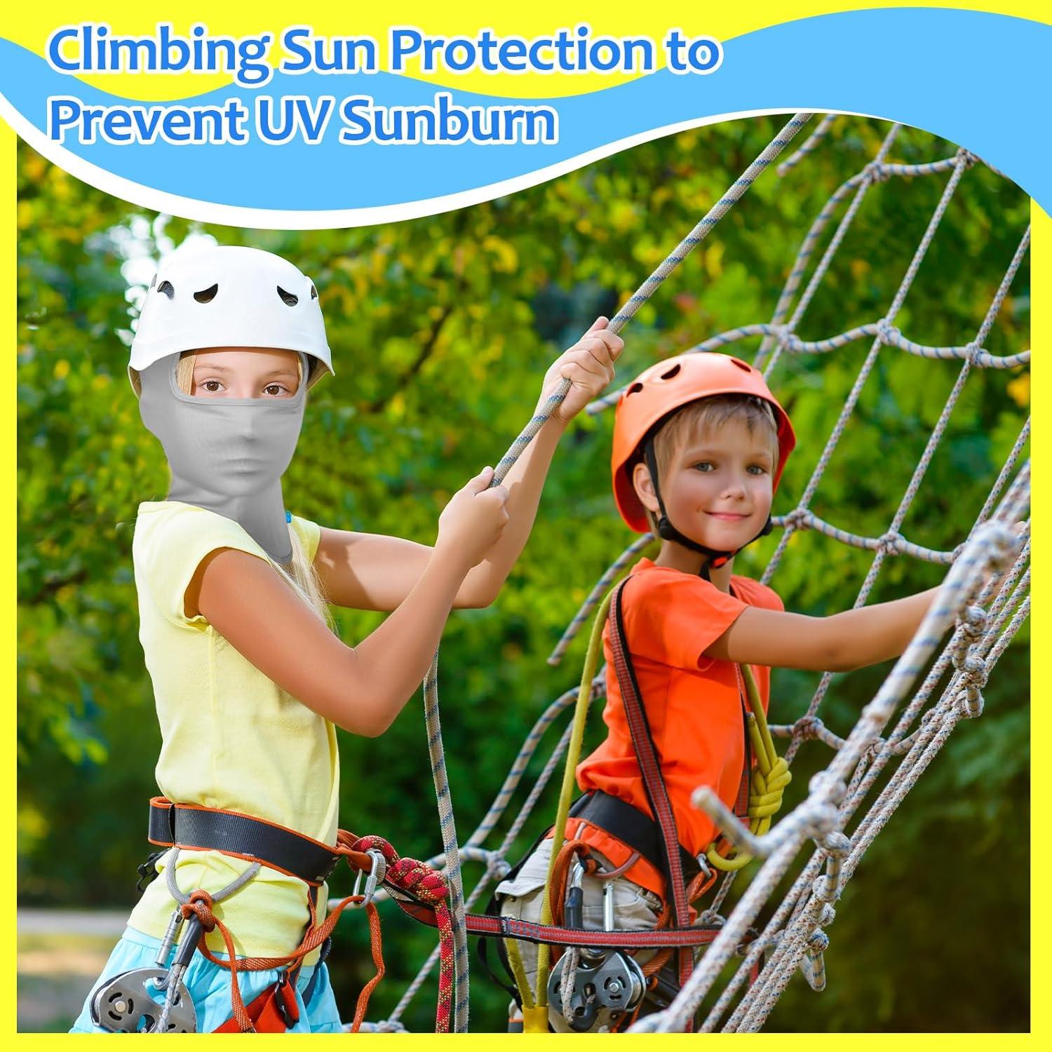 6 Pcs Balaclavas Niños Protección Solar UPF50+ Transpirables