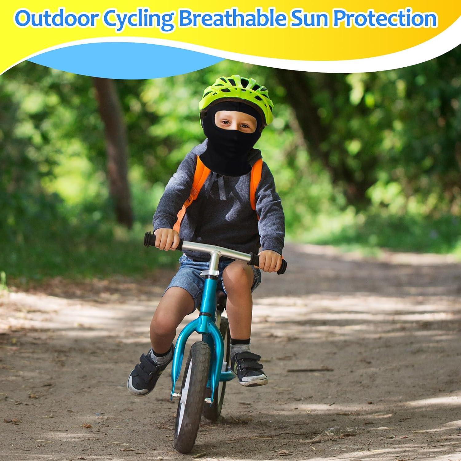6 Pcs Balaclavas Niños Protección Solar UPF50+ Transpirables