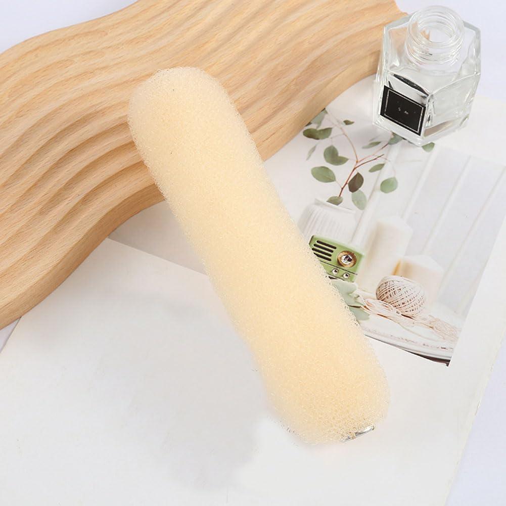 2 Piezas Donut Hair Bun Maker QUUPY - Nylon 20cm para Mujeres