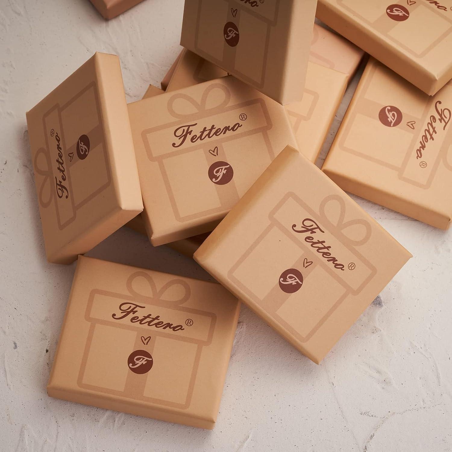 Pulsera de Tobillo Fettero para Mujeres Chapada en Oro 21.1cm