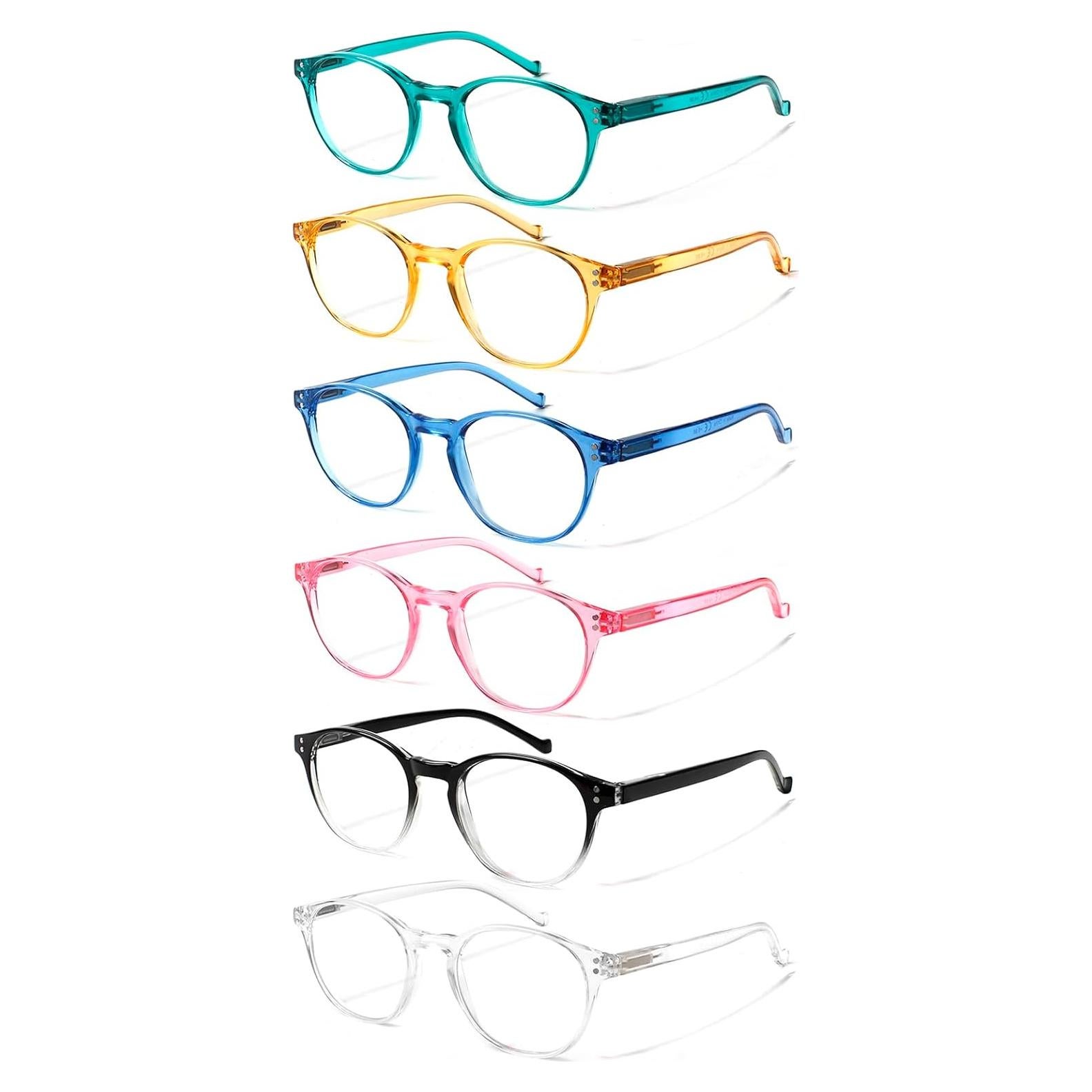 Gafas de Lectura NORPERWIS 5 Pares Ajustables Unisex 3.5x