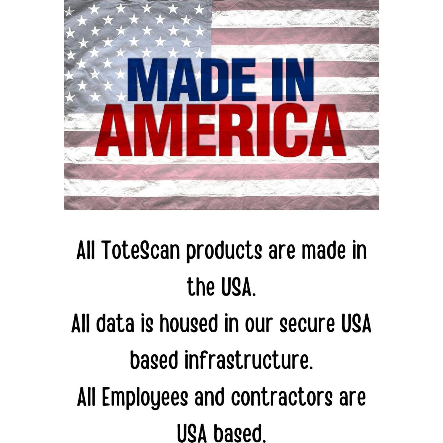 Etiquetas QR Multicolor ToteScan para Organización 48 Unidades