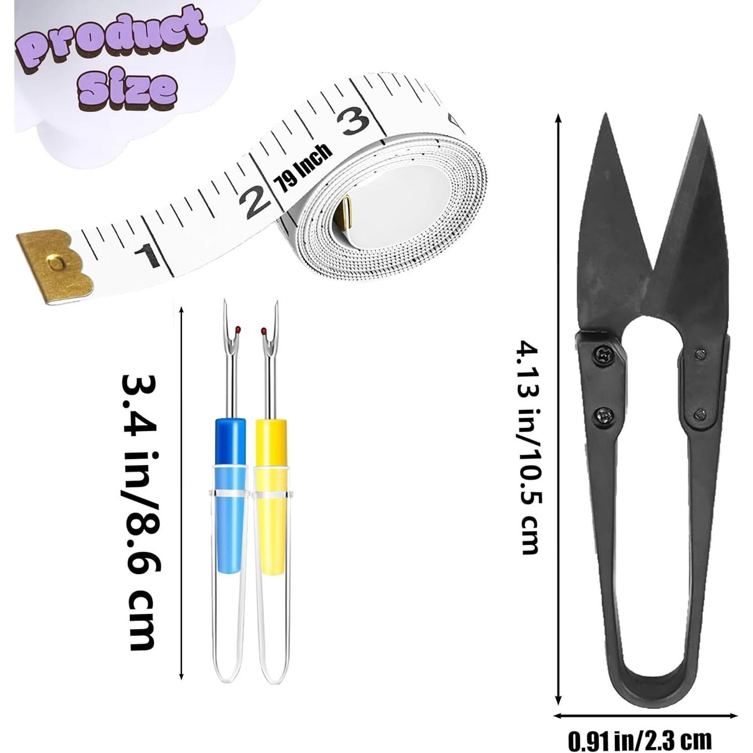 Kit de Costura AURAADORN 11 Pcs - Desgarradores y Herramientas