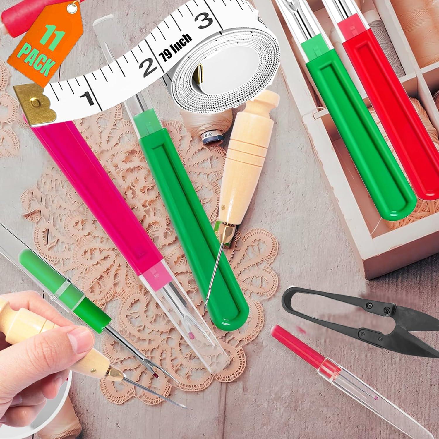 Kit de Costura AURAADORN 11 Pcs - Desgarradores y Herramientas