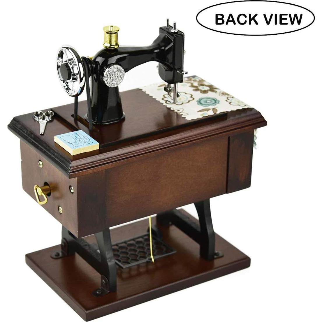 Caja de Música Vintage de Máquina de Coser Mr.Winder - Fur Elise