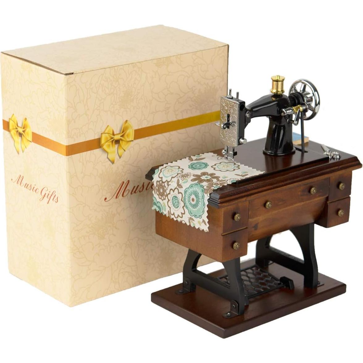 Caja de Música Vintage de Máquina de Coser Mr.Winder - Fur Elise