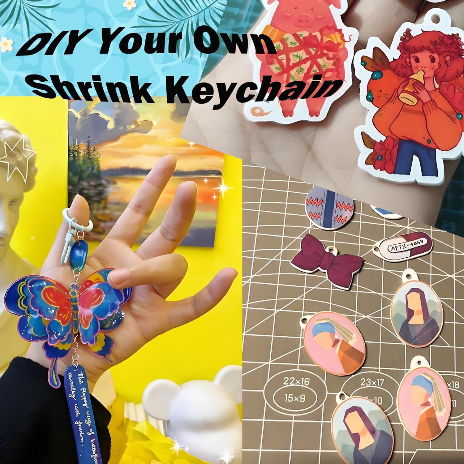 12 Hojas de Plástico Encogible Imprimibles Hslordge 28x21.6cm