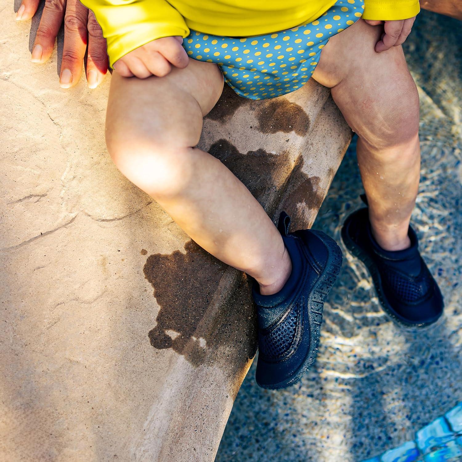 Pañal de Natación Ecológico Green Sprouts 3T Lunares Azules