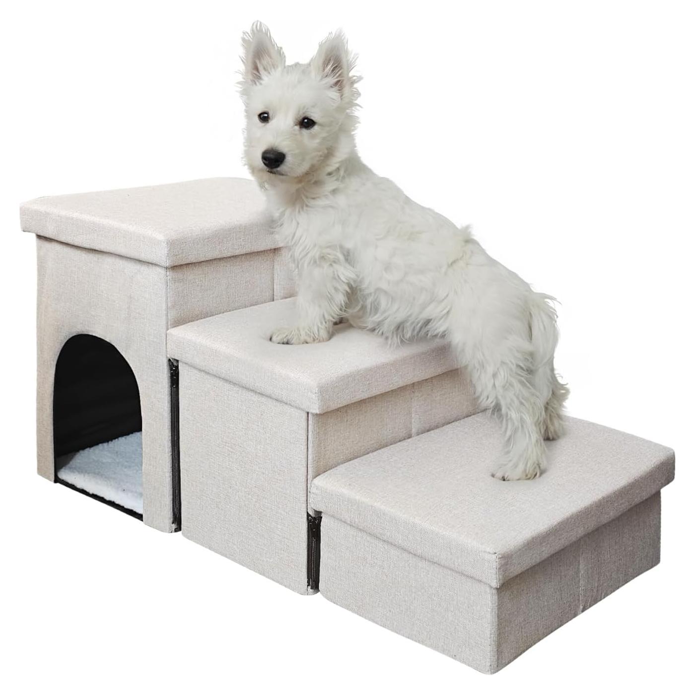 Escalera Plegable para Perros Wndy's Dream 3 Pasos 45.72 cm