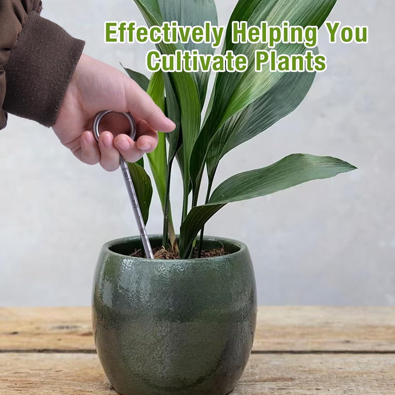 Medidor de Humedad de Suelo Lichtund 25.4 cm para Plantas