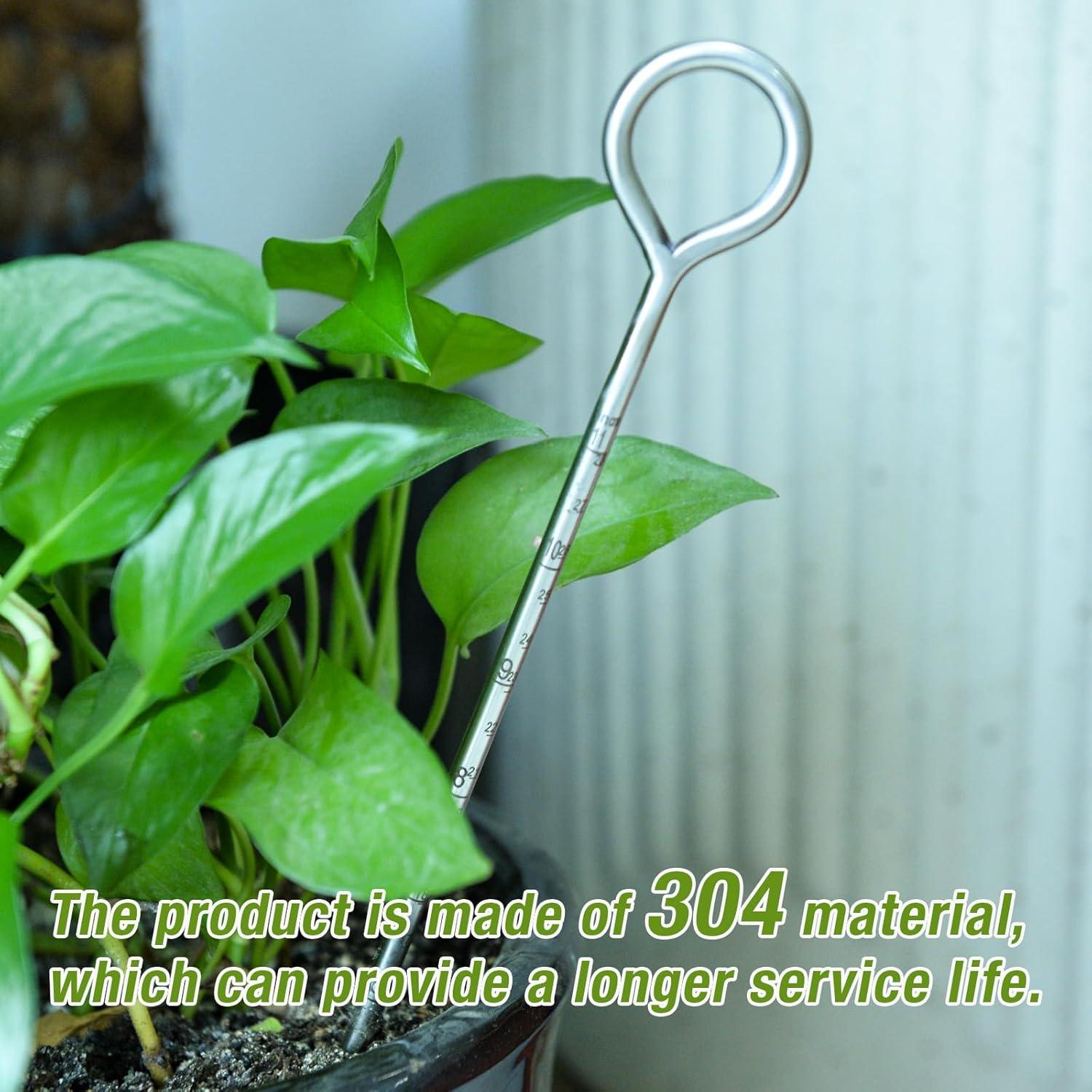 Medidor de Humedad de Suelo Lichtund 25.4 cm para Plantas