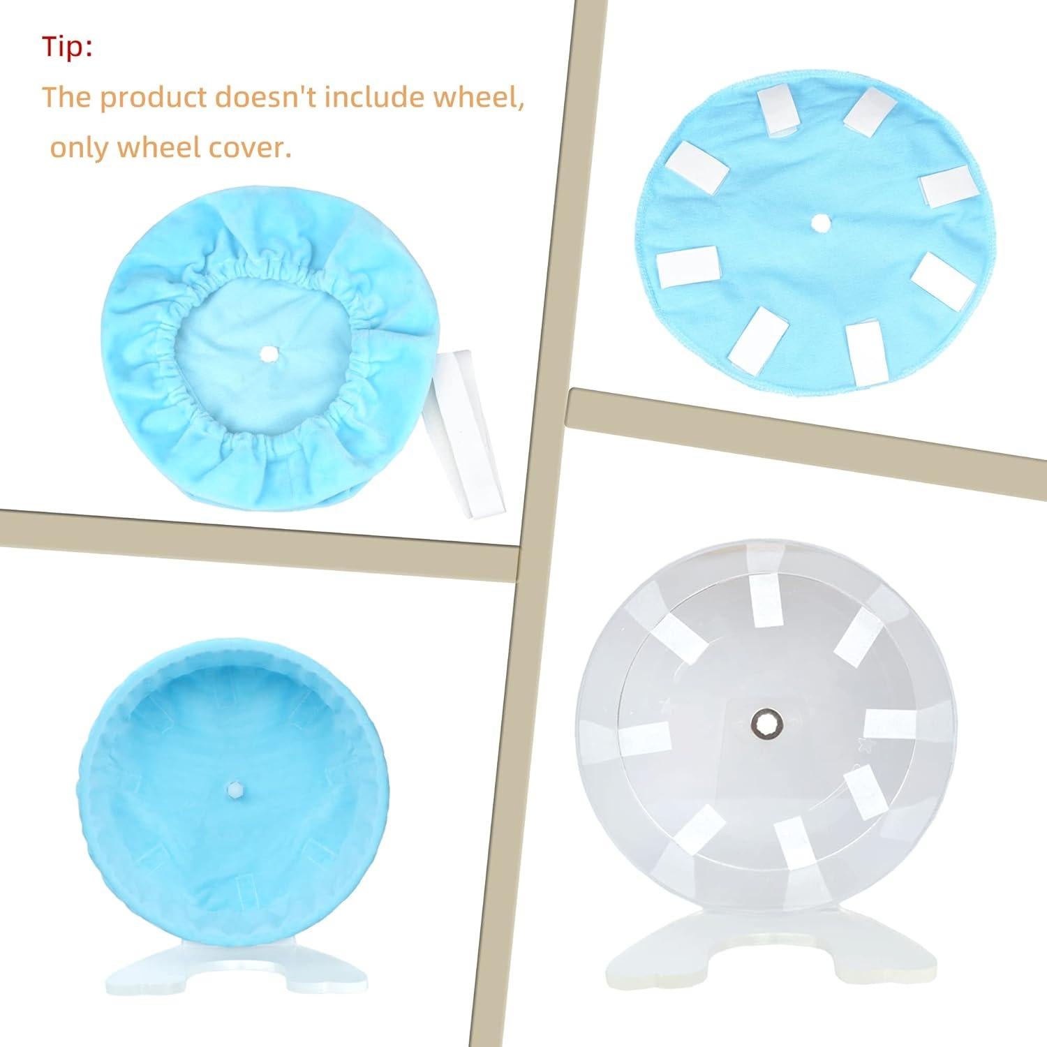 Wheel Cover for Hedgehogs Hamsters and Small Animals for Giant Comfort Wheel Carolina Storm Wheel to Protect Wheel from Urine and Easy to Clean (9")