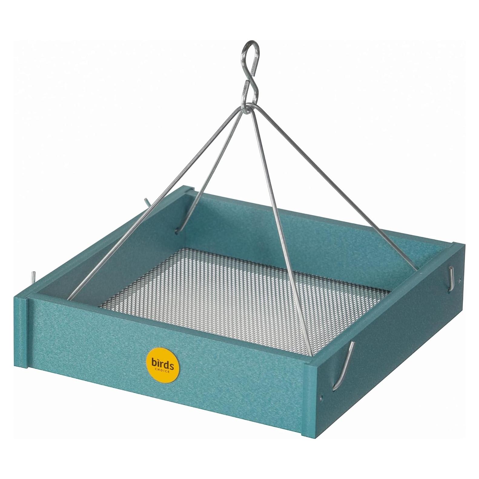 Comedero Colgante para Aves Birds Choice Pequeño Azul Lago
