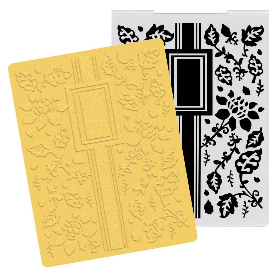 Carpeta de Embossing Hying 3D Flores y Hojas para Manualidades