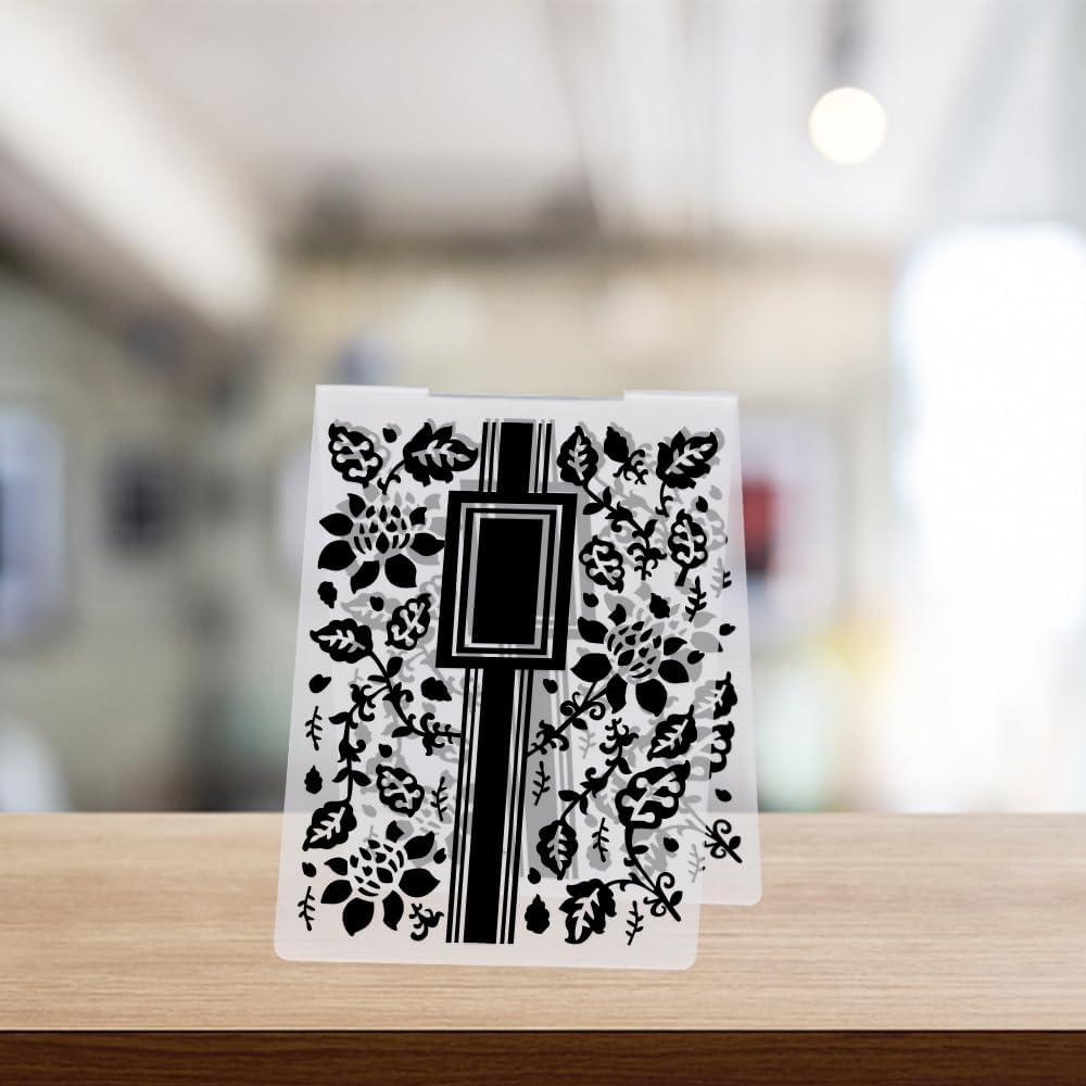 Carpeta de Embossing Hying 3D Flores y Hojas para Manualidades