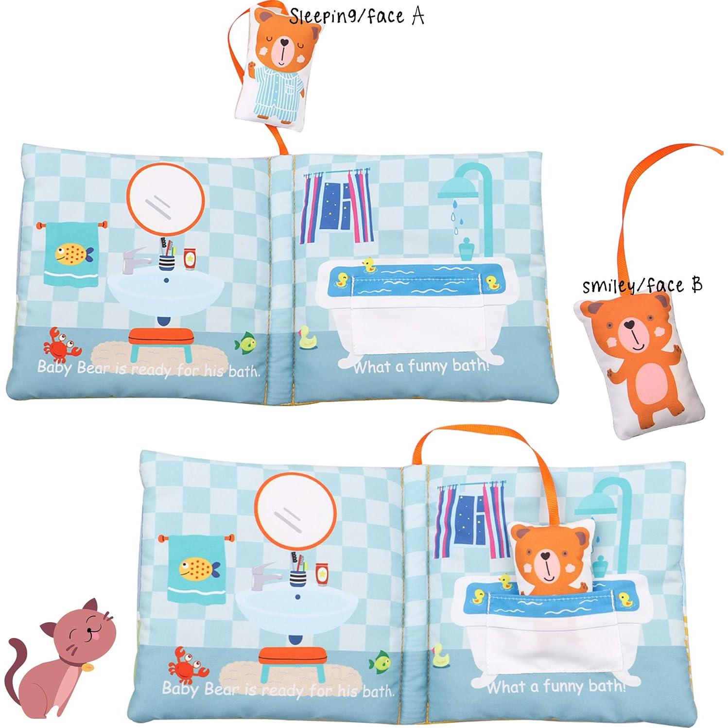 Libro de Actividades Bebe Mondo Osito de Peluche 17x17 cm