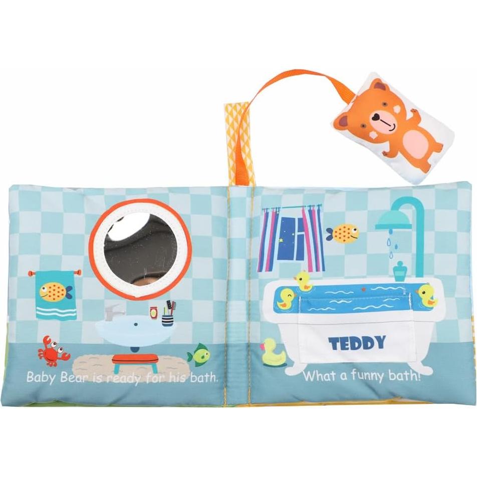 Libro de Actividades Bebe Mondo Osito de Peluche 17x17 cm