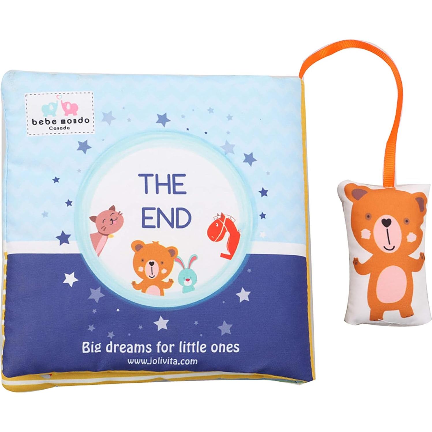 Libro de Actividades Bebe Mondo Osito de Peluche 17x17 cm