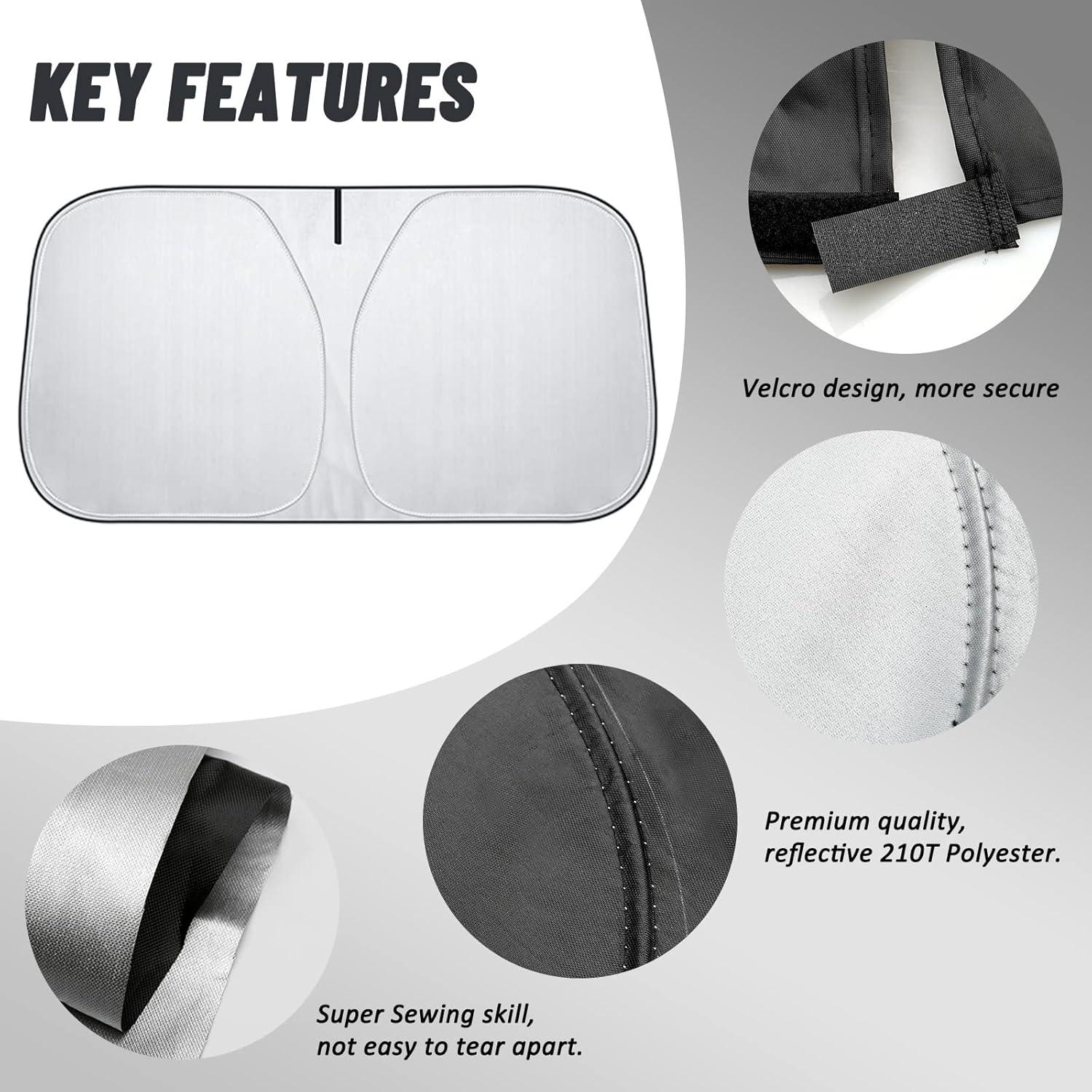 Protector Solar D-Lumina para Parabrisas Ford F-150 2015-2020