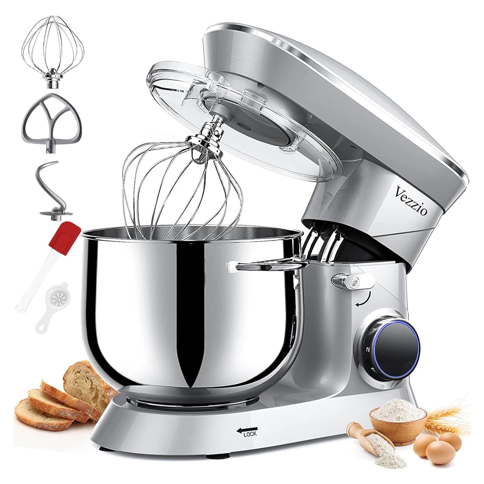 Batidora de pie Vezzio 9L 10 velocidades acero inoxidable