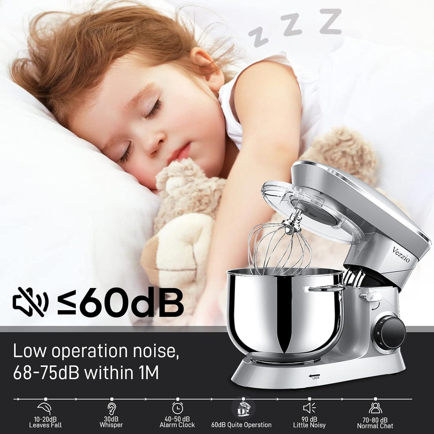 Batidora de pie Vezzio 9L 10 velocidades acero inoxidable