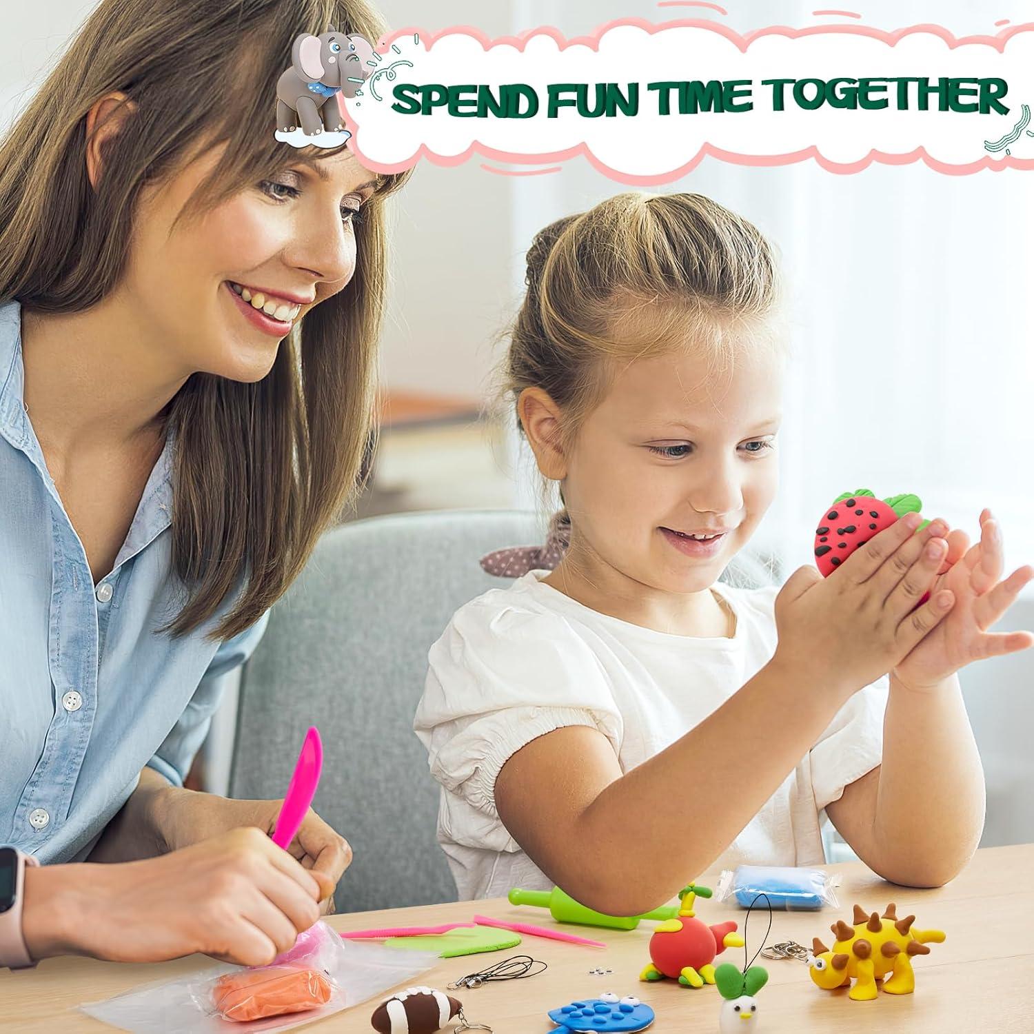 Kit de Arcilla Secada al Aire Chico Land 24 Colores 360g